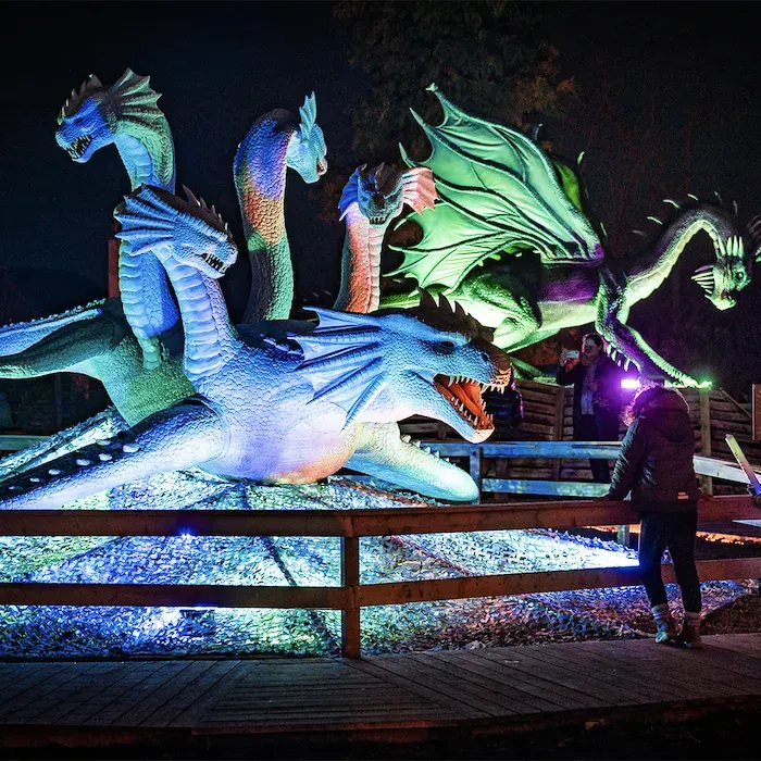 Mach dich bereit für ein magisches Abenteuer für die ganze Familie! - Game of Dragons Erlebnis  in Schloss Neugebäude Wien